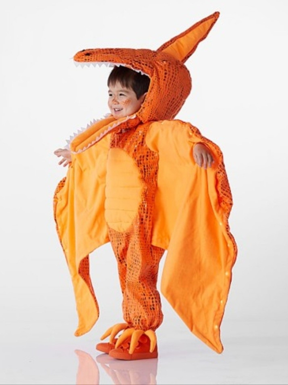 Pottery Barn Kids Orange Pterodactyl Costume
